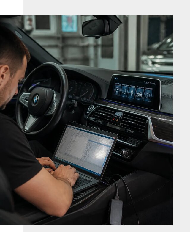 Русификация мультимедиа BMW для авто под ключ в Нижнем Новгороде