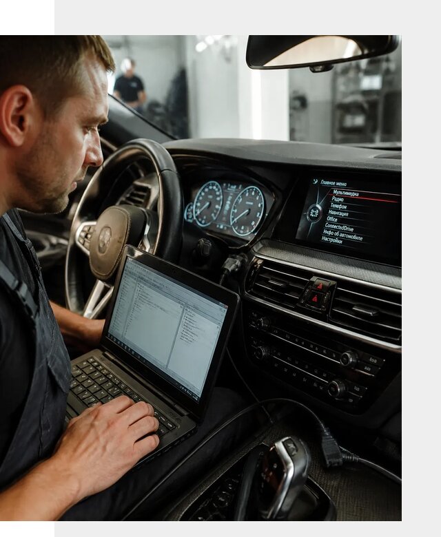 Русификация приборной панели BMW для авто в Нижнем Новгороде от компании