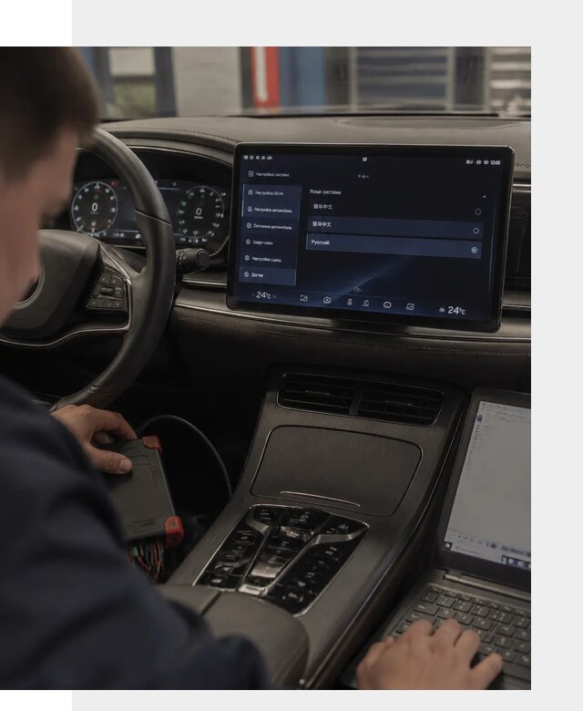 Русификация автомобиля BYD HAN для эксплуатации в Нижнем Новгороде